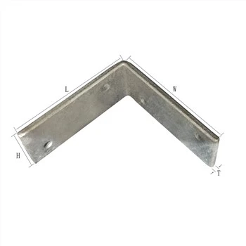 Góc xây dựng hạng nặng mạ kẽm nhúng nóng
